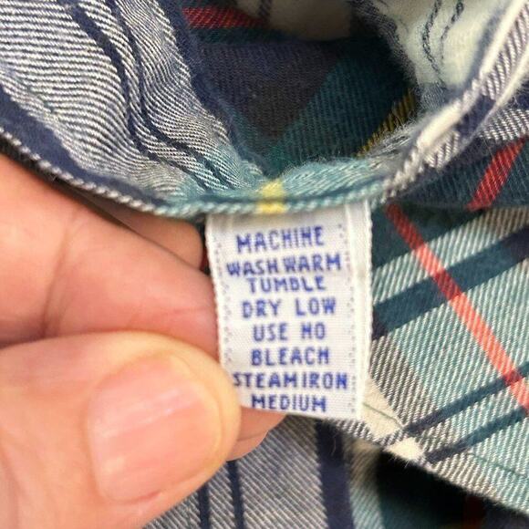 Ralph Lauren Men's Size Small Shirt Classic Fit Plaid Flannel Button Down #M1363 - Picture 5 of 6